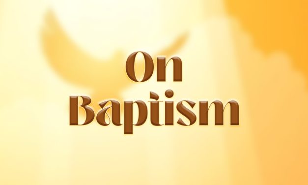On Baptism